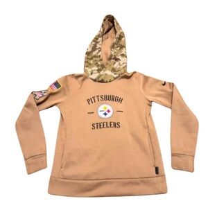 Nike Pittsburgh Steelers Salute to Service Hoodie Men’s Small NFL Camo